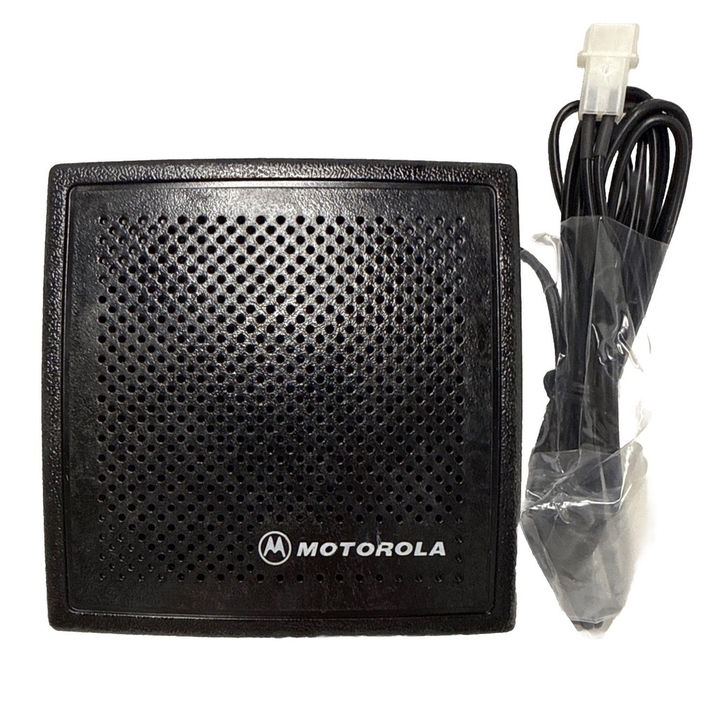 Motorola - HSN4031A External Radio Speaker w /Bracket, 5525 MAL-2, New!